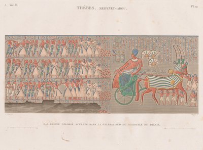 Description of Egypt: Thebes. Medynet-Abou, Vol. II, Pl. 12 by Antoine Phelippeaux
