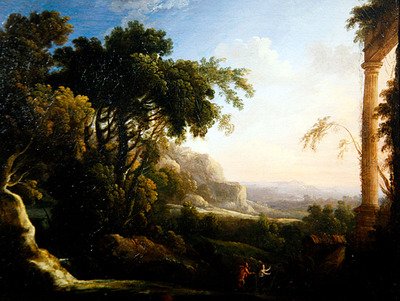 Pan and Syrinx by Antoine Pierre the Younger Patel