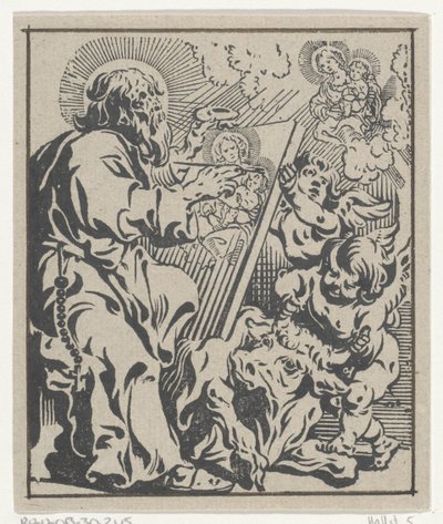 Luke the Evangelist by Antoine Sallaert