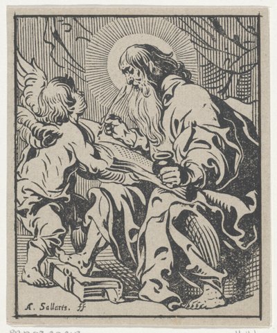 Matthew the Evangelist (The Four Evangelists) by Antoine Sallaert
