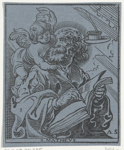 Matthew the Evangelist (The Four Evangelists series) by Antoine Sallaert
