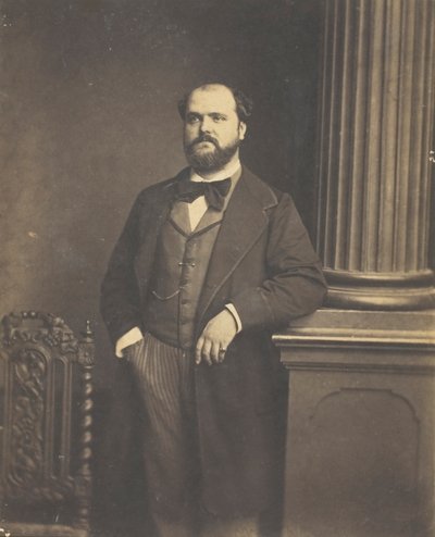 Untitled Man Standing, en Face by Antoine Samuel Adam Salomon