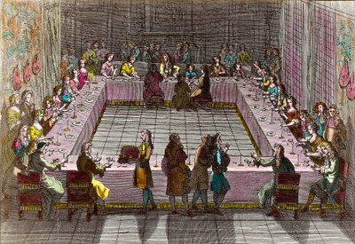 The Royal Lottery in the 18th century by Antoine Trouvain