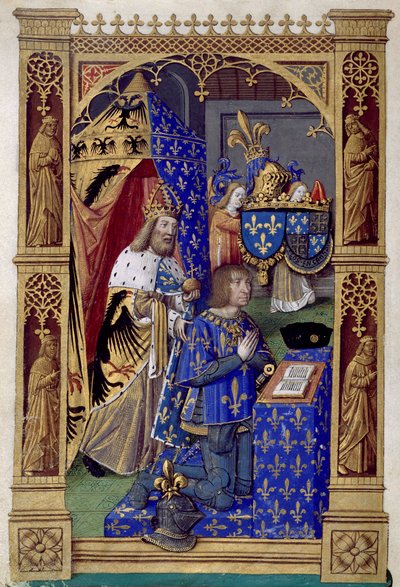 Louis XII of France Book of Hours of Charles VIII, King of France, Between 1494 and 1496 by Antoine Verard