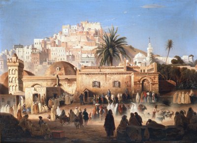 Mosque of El Mecolla, Algiers by Antoine Victor Joinville