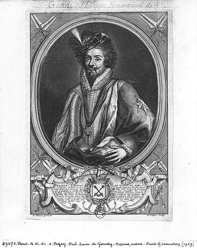 Philippe-Emmanuel de Gondi (1581-1662) Marquis de Belle-Isle, Engraved by Claude Duflos by Antoine after Pezey