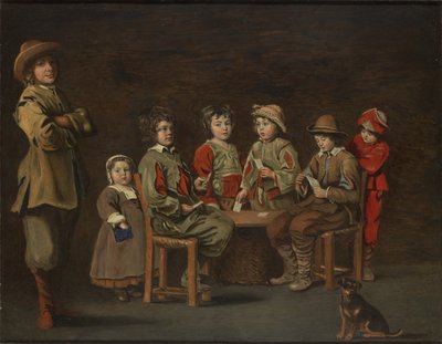 The Young Card Players by Antoine and Louis Le Nain
