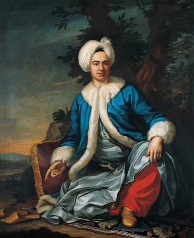 Portrait of an European in Turkish Costume, Second Half of the 18th Century by Antoine de Favray