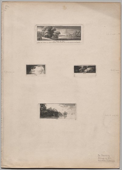 Etchings by Antoine de Marcenay de Ghuy by Antoine de Marcenay de Ghuy
