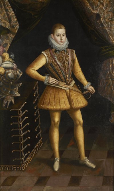 Portrait of Philip III, King of Spain and Portugal, Between 1598 and 1620 by Antoine de Succa