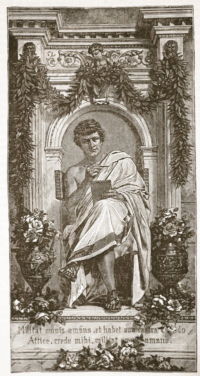 Ovid by Anton Alexander von Werner