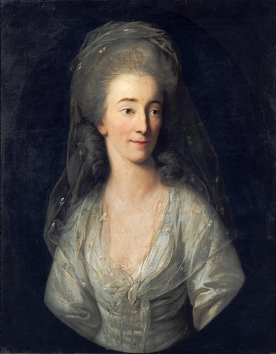Portrait of Johanna Isabella von Broizem by Anton Graff