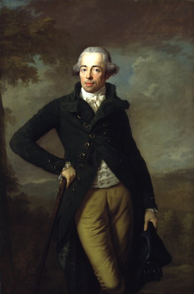 Heinrich XIV, Reuss of Greiz, Older Line by Anton Graff