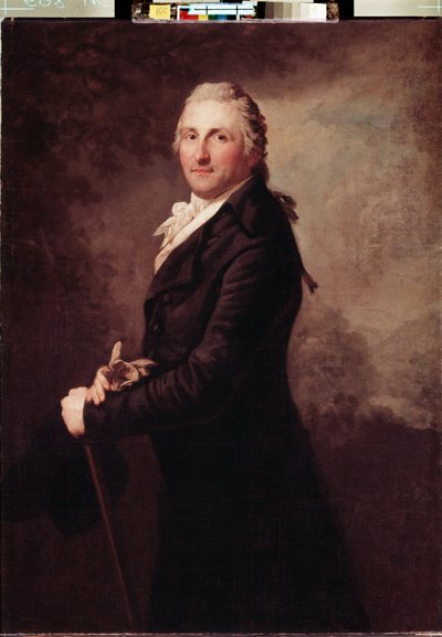 Portrait of George Leopold de Gogul, French Military and Politician by Anton Graff