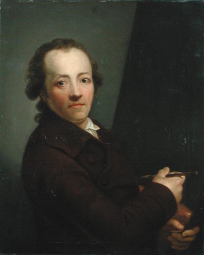 Self Portrait at 50 Years Old, 1787 by Anton Graff