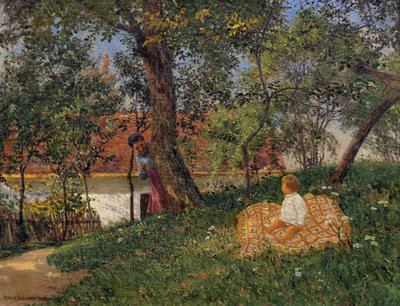 A Summer Day by Anton Hans Karlinsky