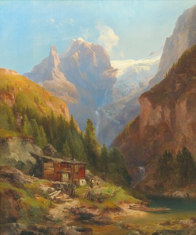 View of the Goldeck Kees by Anton Hansch