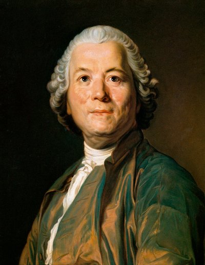 Portrait of Christoph Willibald Gluck, German Composer by Anton Hansman