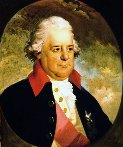 Portrait of Sir George Yonge Bt. by Anton Hickel