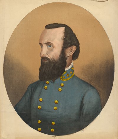 Thomas Jonathan Jackson by Anton Hohenstein
