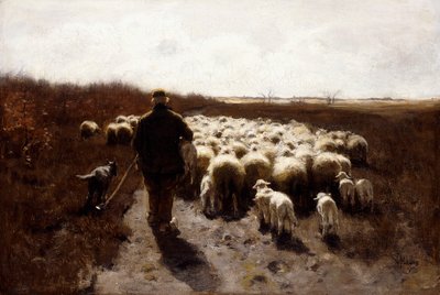 Return of the Flock by Anton Mauve