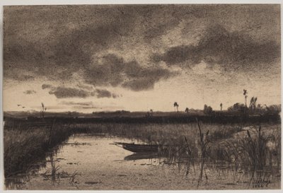 Landscape with a River by Anton Melbye