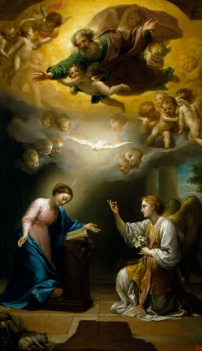 Annunciation by Anton Raphael Mengs