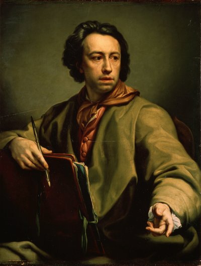 Self-portrait by Anton Raphael Mengs