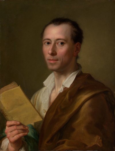 Johann Joachim Winckelmann by Anton Raphael Mengs