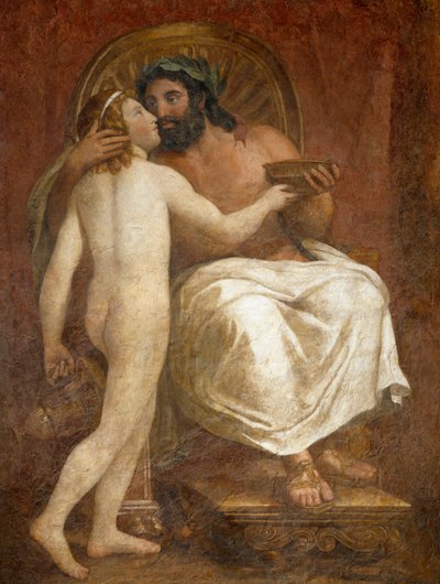 Jupiter Kissing Ganymede by Anton Raphael Mengs