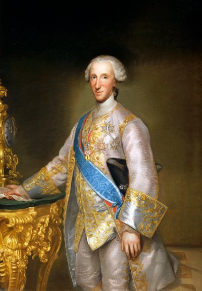 Portrait of Don Luis Antonio Jaime de Bourbon by Anton Raphael Mengs