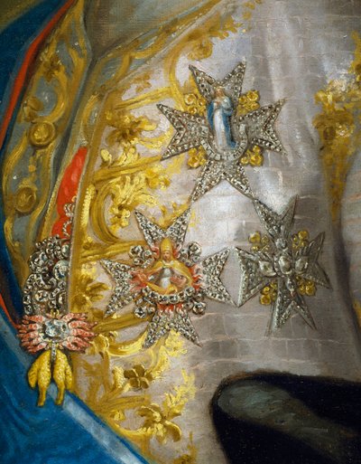 Portrait of Don Luis Antonio Jaime de Bourbon (detail) by Anton Raphael Mengs