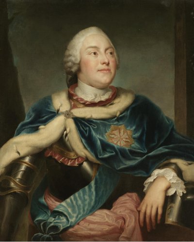 Portrait of Frederick Christian, Elector of Saxony by Anton Raphael Mengs