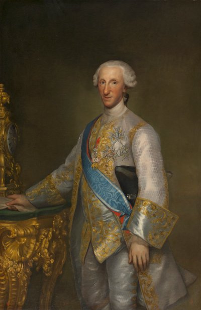 Portrait of Infante Don Luis de Borbon by Anton Raphael Mengs