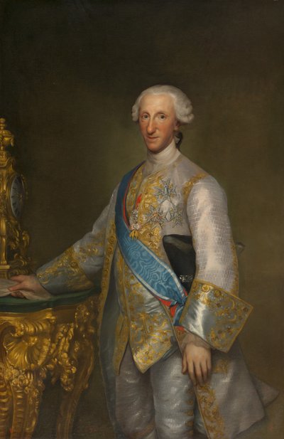 Portrait of Infante Don Luis de Borbon by Anton Raphael Mengs