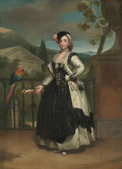 Portrait of Isabel Parreño y Arce, Marquesa de Llano by Anton Raphael Mengs