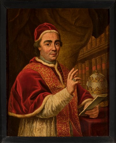 Portrait of Pope Clement XIII by Anton Raphael Mengs