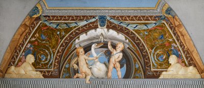 Putti with a Pelican (detail) by Anton Raphael Mengs