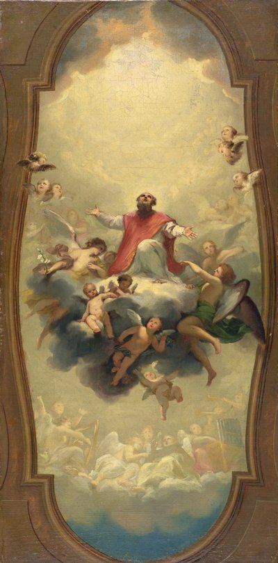 St. Eusebius Carried to Heaven, c.1757 by Anton Raphael Mengs