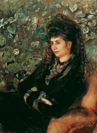 Mathilde Stern, née Porges by Anton Romako