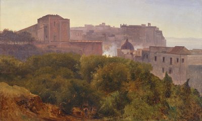 Francavilla Wood in Chiatamone, c.1824 by Anton Sminck Pitloo