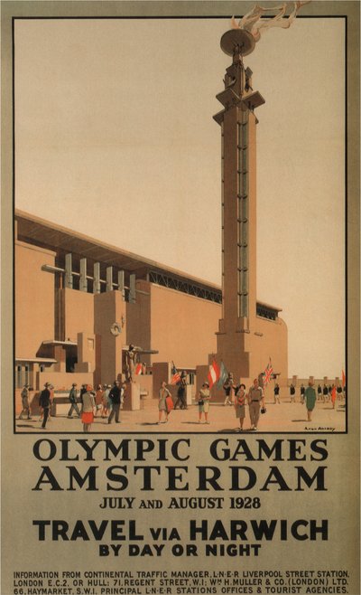 The 1928 Summer Olympics, Amsterdam, 1928 by Anton Van Anrooy