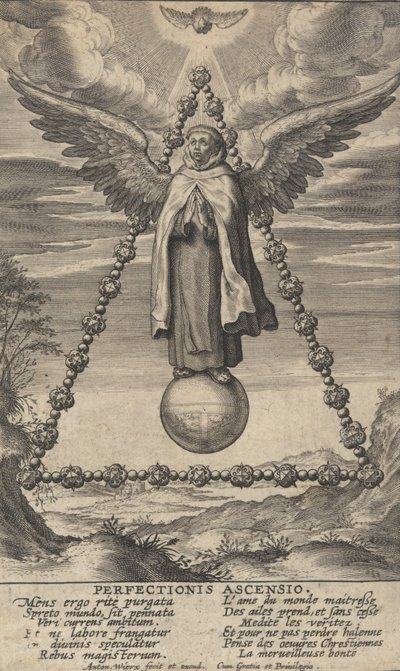 Perfectionis Ascensio, from The Life of Saint John of the Cross by Anton Wierix