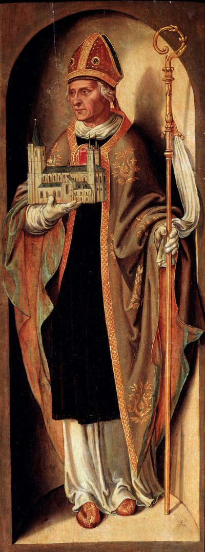 Saint Cunibert, Bishop of Cologne by Anton Woensam