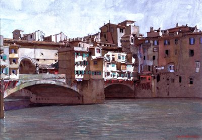 Ponte Vecchio, Florence by Anton Van Anrooy