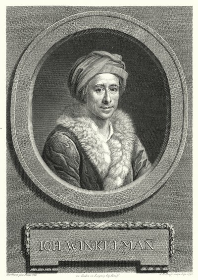 Johann Joachim Winckelmann, German art historian and archaeologist by Anton von (after) Maron