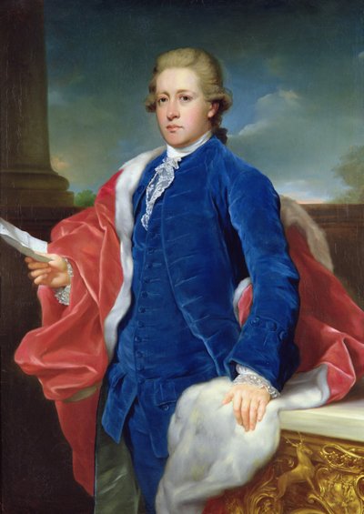 William Cavendish, 5th Duke of Devonshire by Anton von Maron