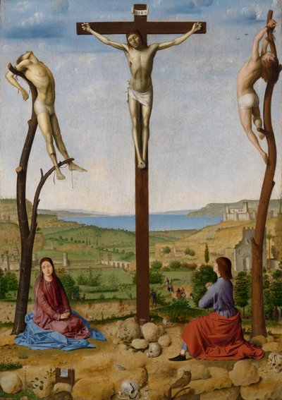 Calvary by Antonello da Messina
