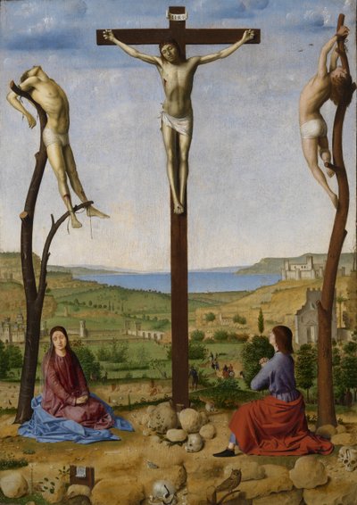 Calvary by Antonello da Messina
