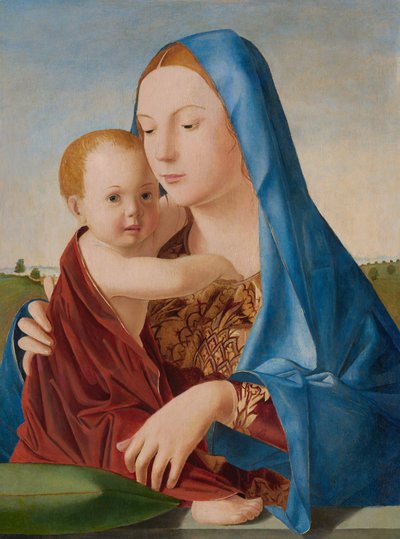 Madonna and Child by Antonello da Messina